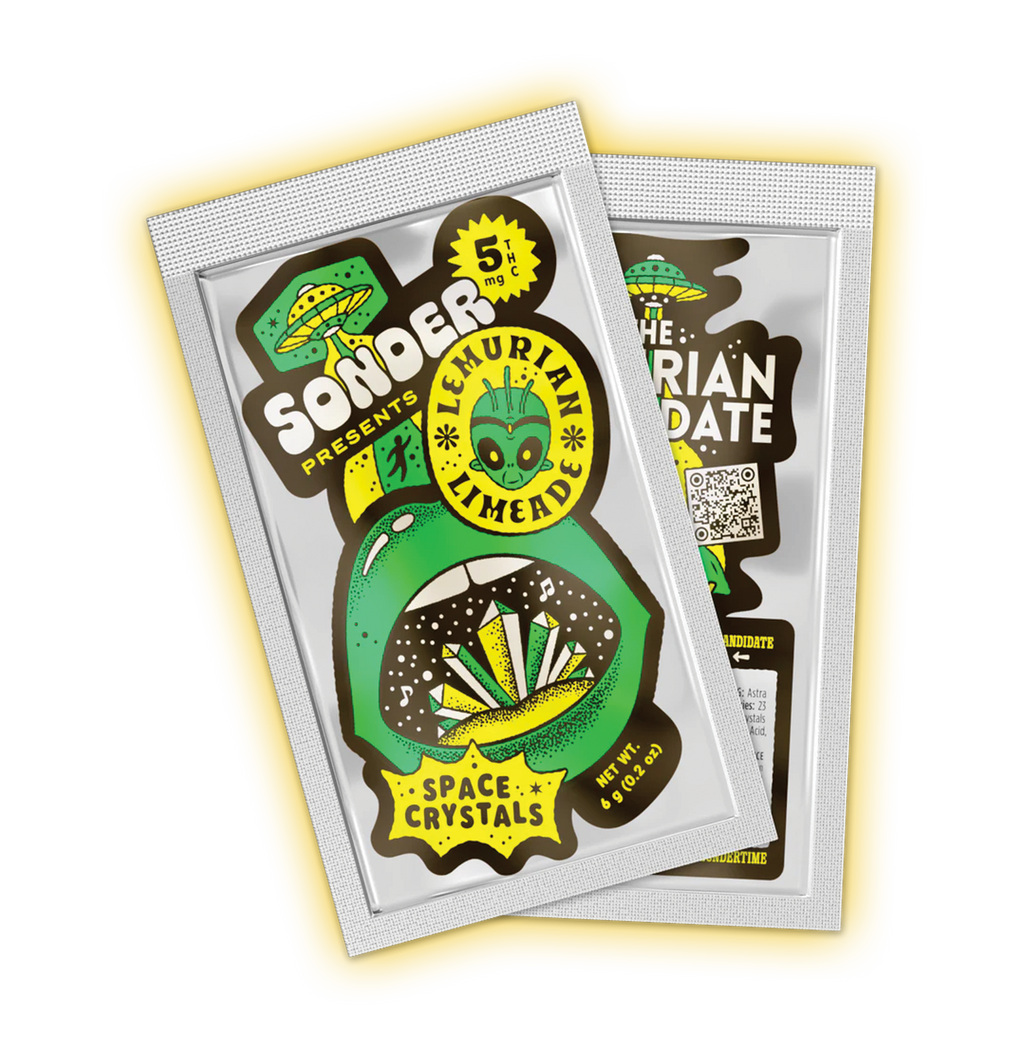 Sonder Lemurian Limeade Space Crystals