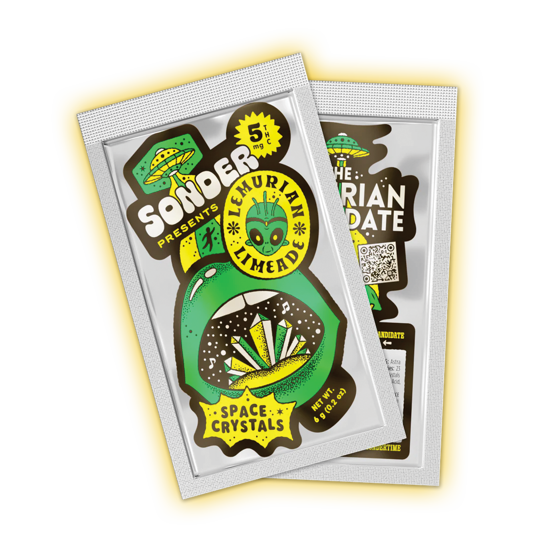 Sonder Lemurian Limeade Space Crystals