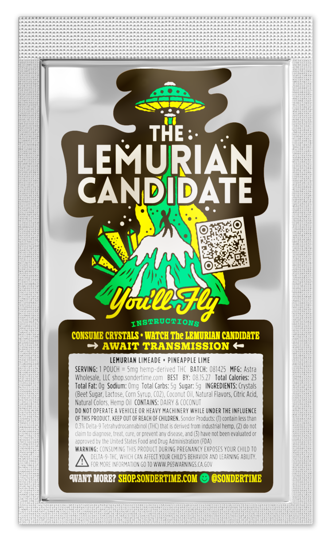 Sonder Lemurian Limeade Space Crystals