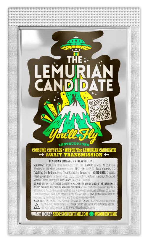 Sonder Lemurian Limeade Space Crystals