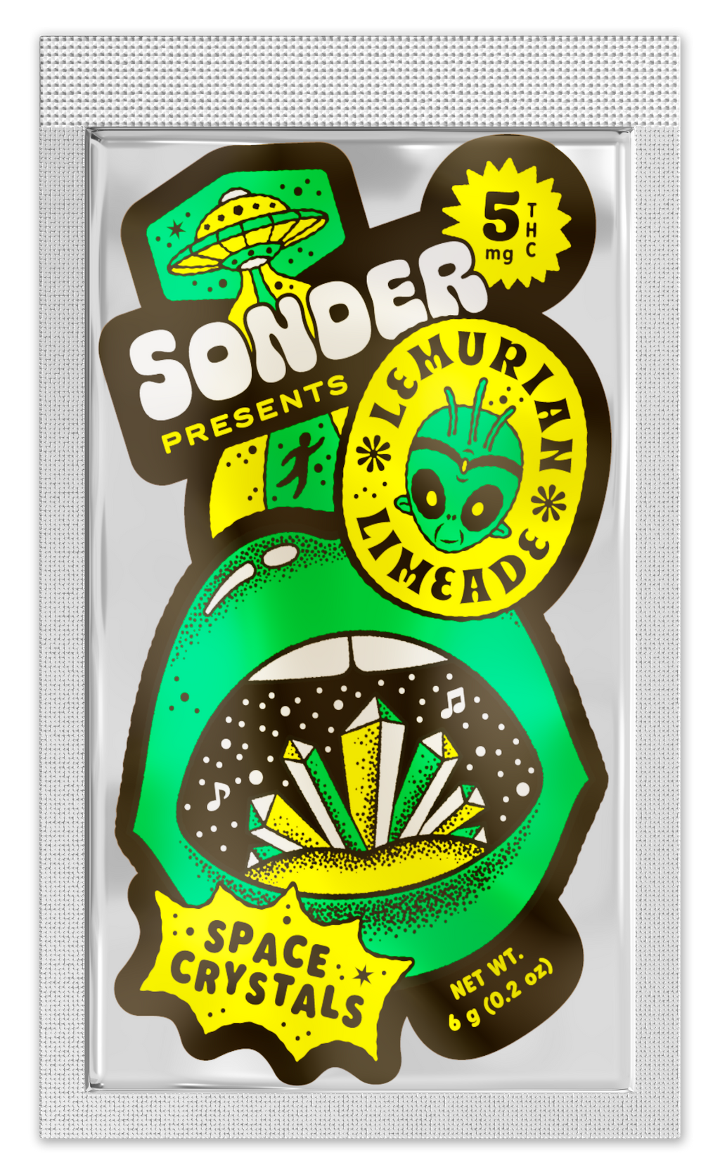 Sonder Lemurian Limeade Space Crystals